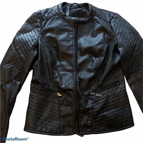 therapy Jackets & Coats Therapy Faux Leather Jacket Poshmark